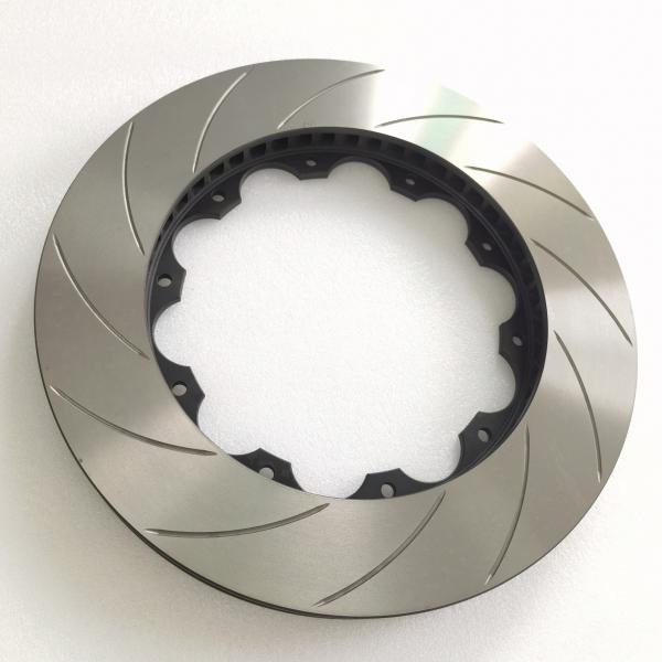 Rotor sulcado 370*36mm entalhado do freio do jogo de Grey Cast Iron Brake Disc