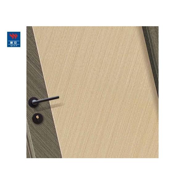 Custom Design  Eco-Friendly Waterproof Pvc Veneer Modern Wood Doors Prices