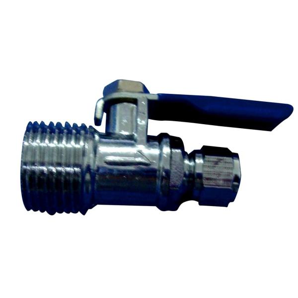 Industrial 1/4 Inch Two Way Ball Valve Stainless Steel Control Flow Through