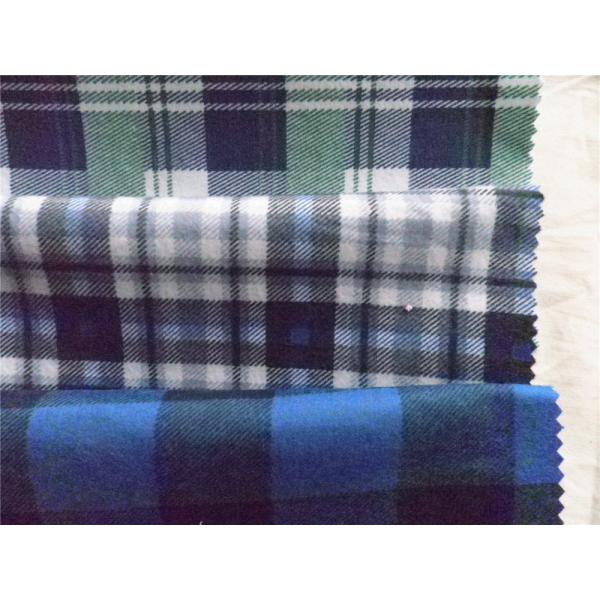 Cotton Soft 40*42 Density Check Flannelette Fabric