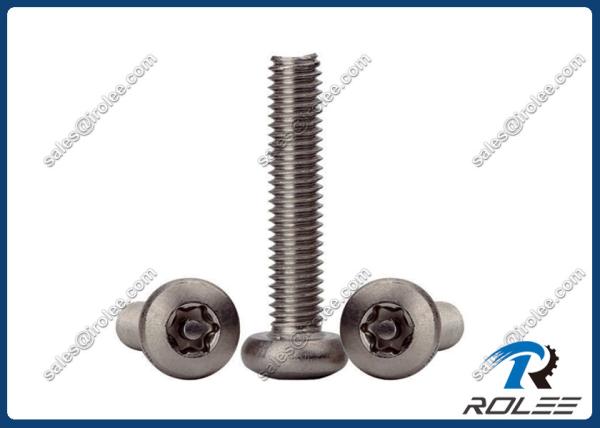 304/316/A2 Stainless Steel Pin-in Torx Tamper Proof Security Screws