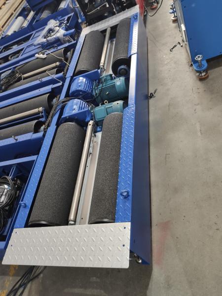 Cartesykj Vehicle Inspection Equipment Roller Brake Tester  4T  Roller Brake Opposite Force Tester With Axle Load Brake  Testing