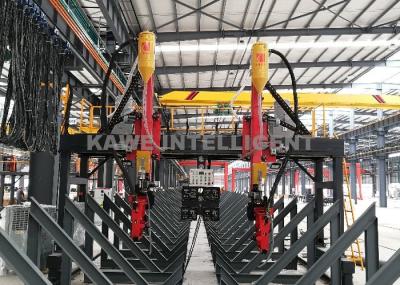 Máquina de solda surgindo plana dobro da máquina de soldadura do pórtico do CNC da movimentação