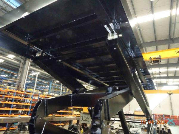 3500kg Carrying Capacity M6-035438-D22H Electric Hydraulic Scissor Car Lift Table for Villa Customized Design