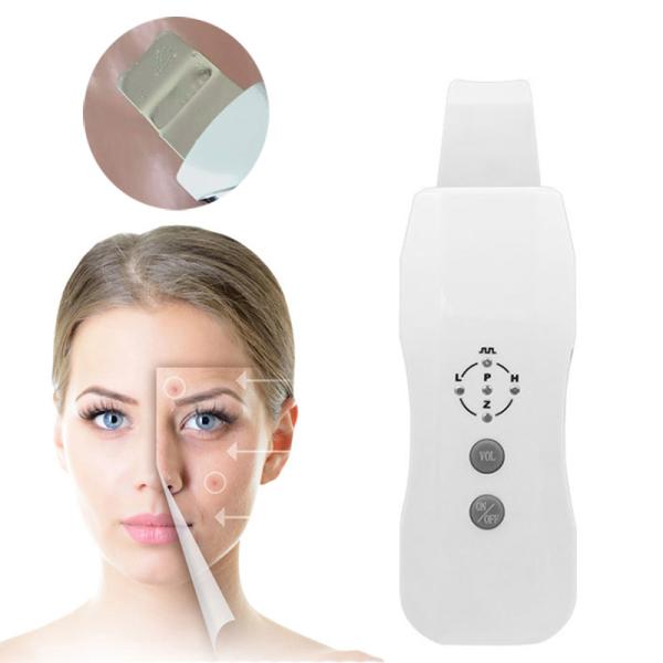 2in1 Anion Ultrasonic Scrubber Portable Skin Scrubber Cleaner Beauty Skin Scrubber Facial Skin Rejuvenation Beauty