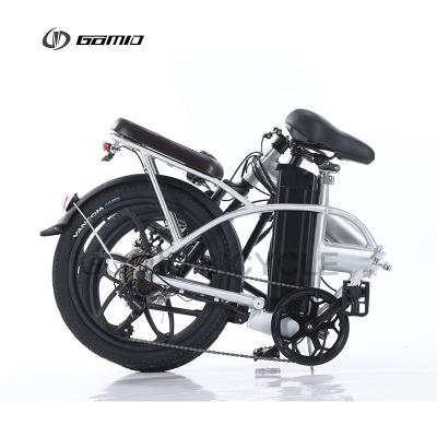 500W 21Ah 14 Ah 10.5Ah GOMID Electric Folding Bike Hub Motors City Bicycle SHIMANO Gear Kit Ebike
