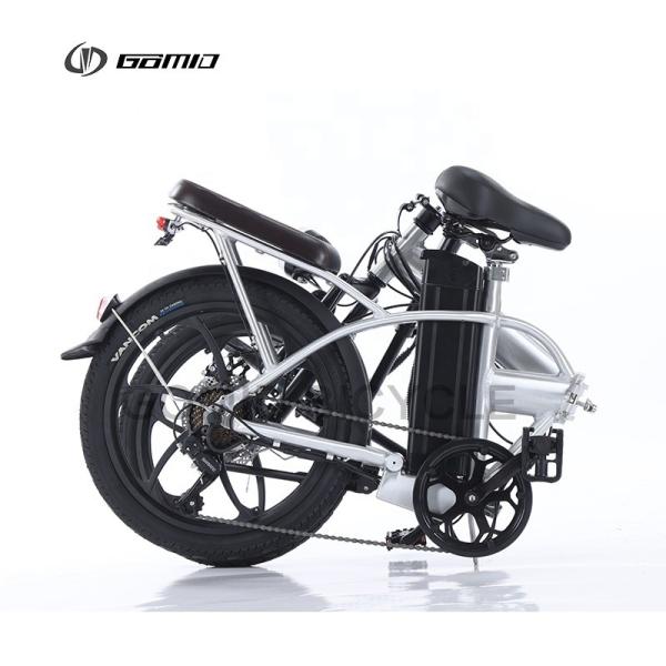 Foldable E-Bike Hub Motors and SHIMANO Gear Kit GOMID Electric Folding Bike 500W 21Ah for Smooth City Commuting