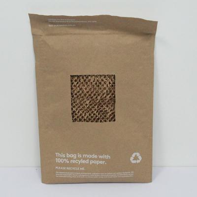 30x40cm Honeycomb Paper Mailer Degradable Natural Brown Paper Bag Envelopes