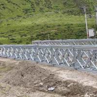 Q355B Prefab Pedestrian Bridge / Steel Structure Bridge  Galvanized