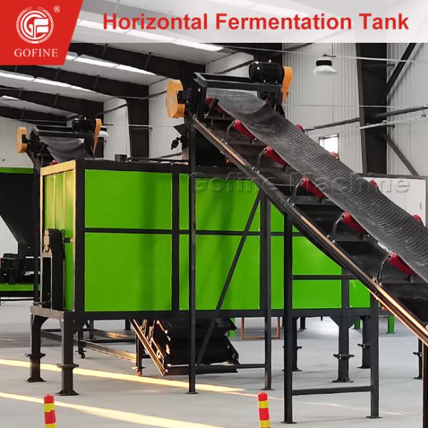 High-Temperature Organic Fertilizer Fermenter for Bacteria Composting