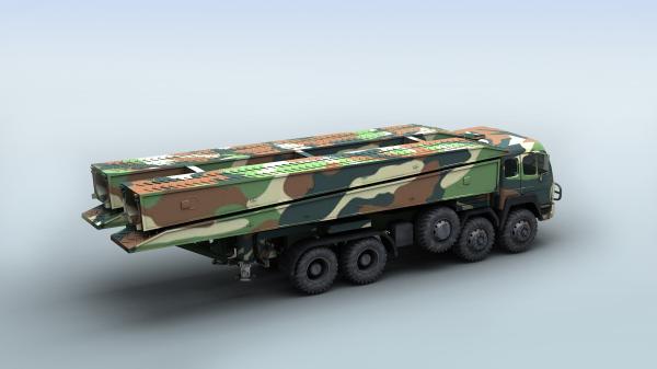Heavy Mountain Bridge / Emergency Bridge / Mechanized Bridge With 55t / 17t Load