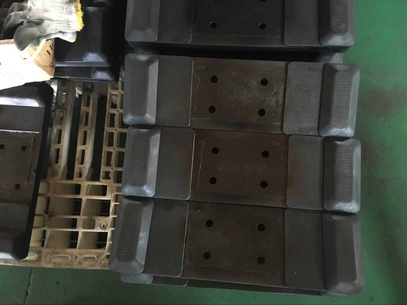 Цепь высоты 69mm на резиновых колодках 135 пусковых площадок следа экскаватора тангажа
