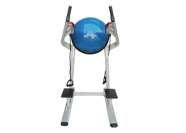 Lifetime Fitness Workout Equipment / Chin Dip Leg Raise With Bosu Ball Machine
