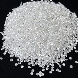 Малый круглый меле мойсанит 1,0 КТ на упаковку с цветовыми оптическими эффектами