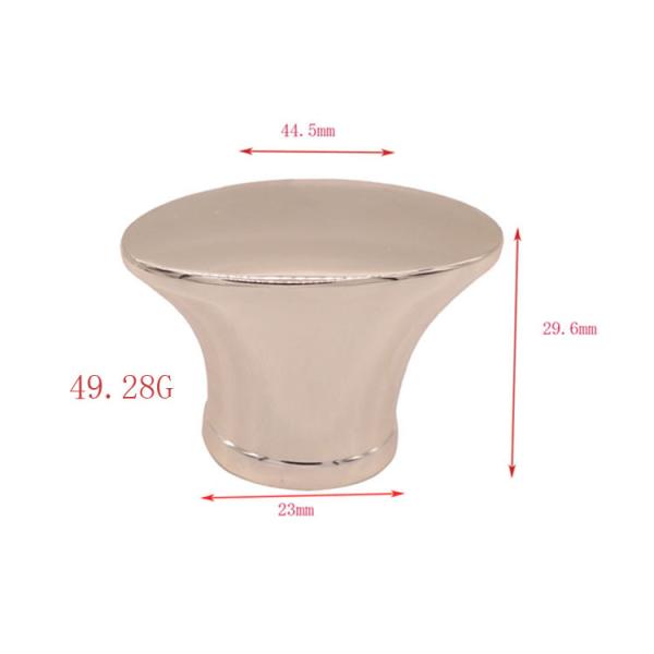 掛かるめっきの骨董品真鍮のFea 15のZamakの香水の帽子