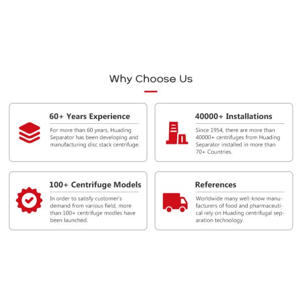 Cocoa Butter Disc Stack Separator Sugar Cane Biodiesel Centrifuge
