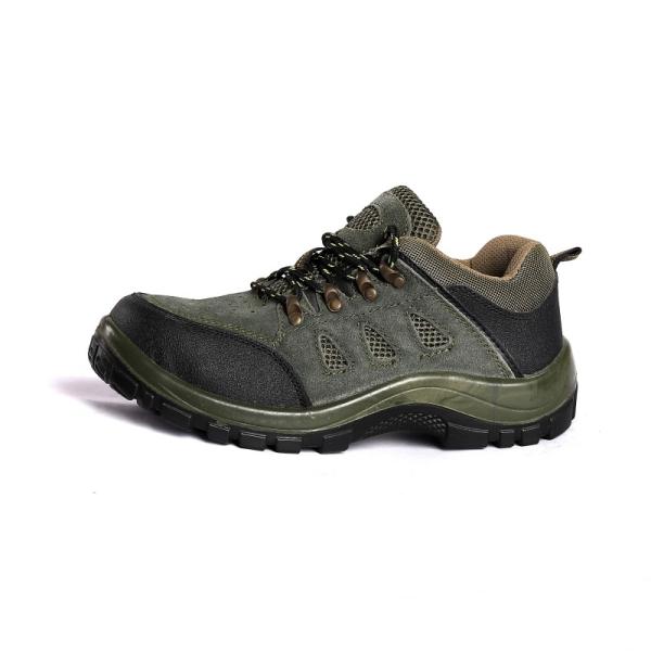 Factory Resilient Kevlar Midsole and Lace-up Closure for Flyknit Protective Footwear Safety Shoes