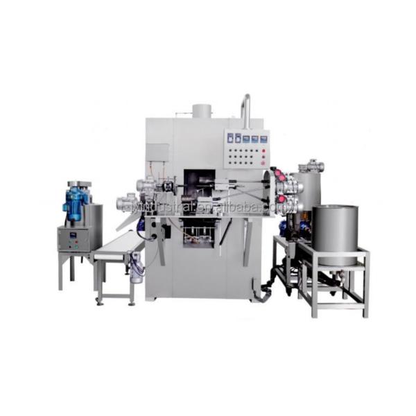 Function Baking Food Production 60 kgs/h Filled Wafer Roll Making Machine Snack Egg Roll Machine