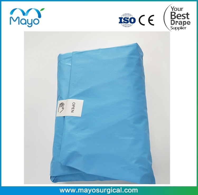 Disposable Medical Sterile Surgical Arthroscopy Pack Drape Kit With Fluid Pouch
