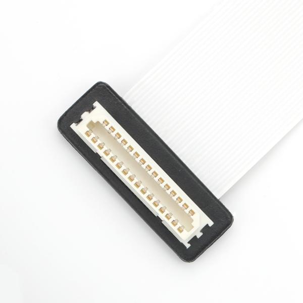 31-Pin FFC/FPC Cable Assembly, 0.5mm Pitch, UL 2896 Certified, Dual-Ended