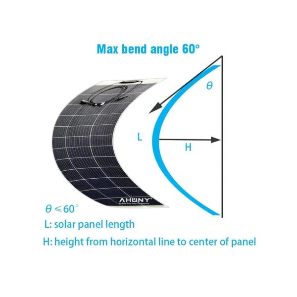 Легкий моно 120 Вт гибкая солнечная панель лучший оф-сети солнечные панели размеры по заказу Для автомобиля лодка RV яхта кемпинга