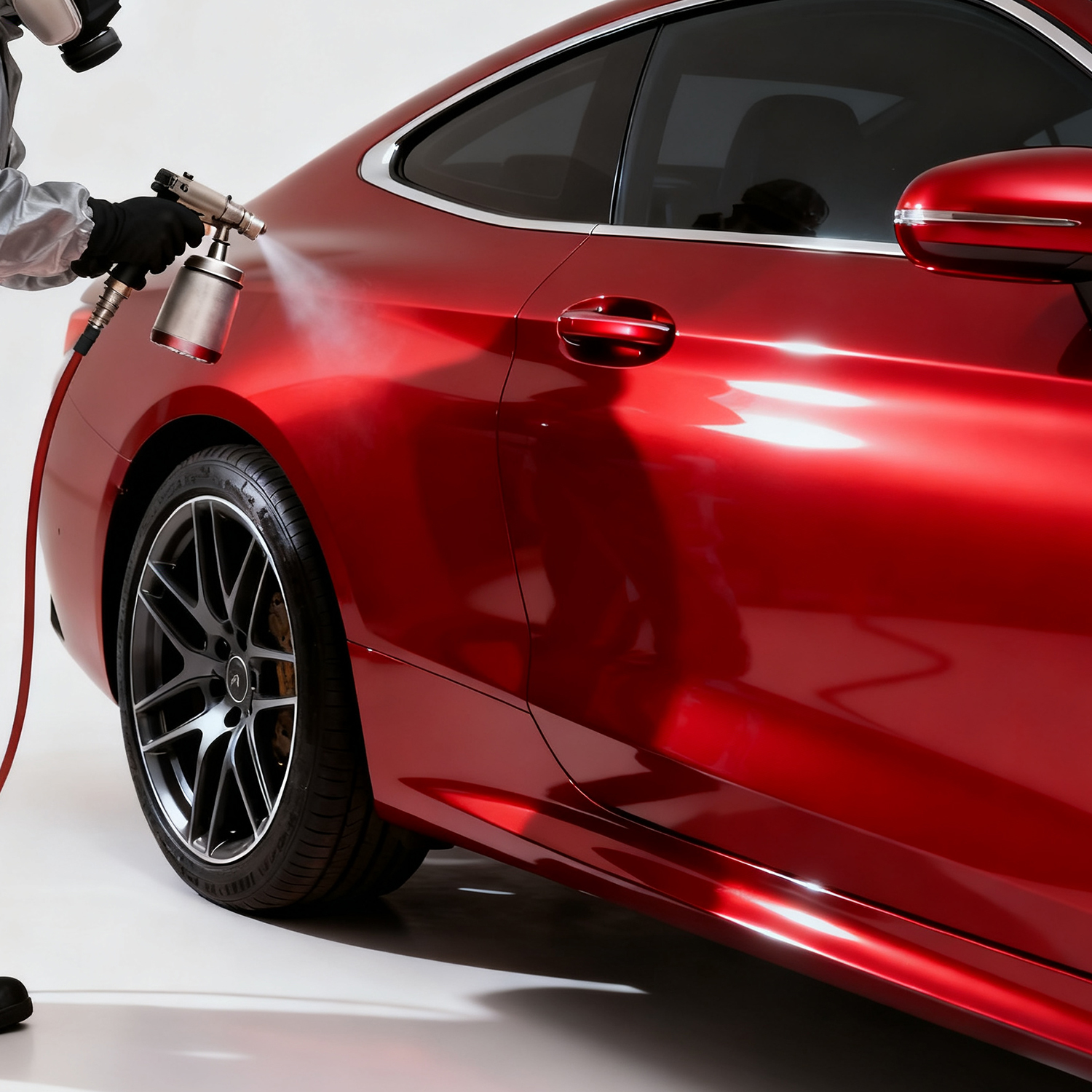 High Transparency Transparent Red Acrylic Paint Automotive Coating & Car Paint