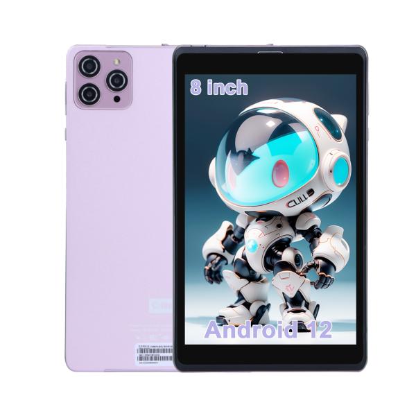 C Idea 8 Inch Android 12 Tablet 8000mAh Battery 5MP+8MP Camera 8GB RAM 512GB ROM For Education Learning CM818-pink