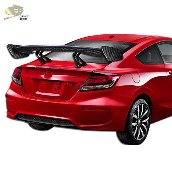 Universal Car Exterior Body Kits Carbon Fiber Rear Spoiler Wing