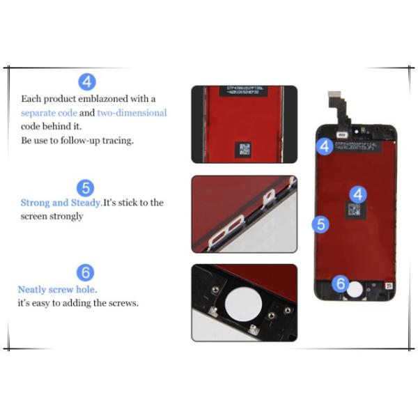 OEM Lcd screen for iphone 5s, lcd assembly replacement for iphone 5s, replacement lcd screen for iphone 5s lcd display