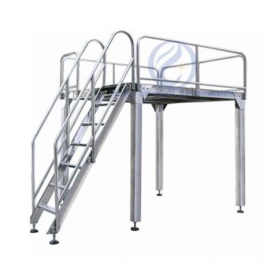 Supporting Platform Auxiliary Equipment For Multihead Weigher And Packaging Machine