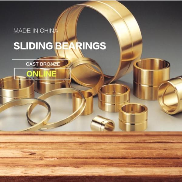 Oil & Grease Sleeve Bushings A Full Range Of Groove Styles Flange Bronze Bearings