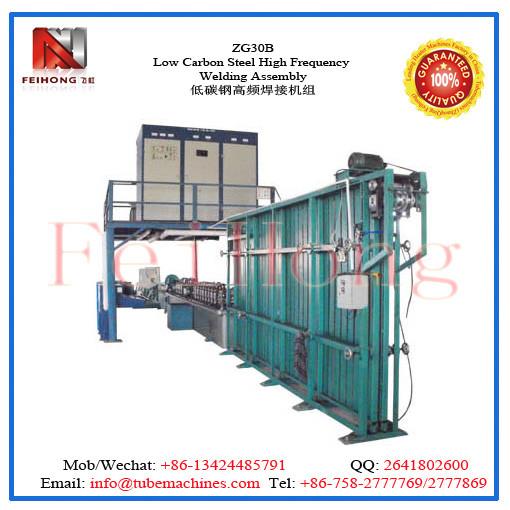 tube welder ZG30B Low Carbon Steel High Frequency Welding Assemb