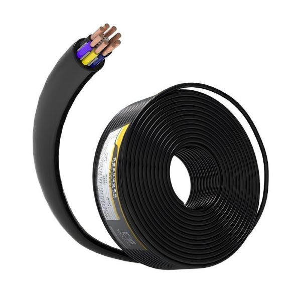 Highly flexible TRVV4*0.75 robot cable with 15 million cycles and 8 million cycles encoder drag chain cable for power line applications