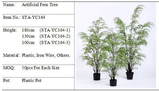 Зеленые папоротники огнезамедлительное 180КМ 130КМ 100КМ смертной казни через повешение Фолзягес искусственные