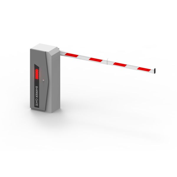 IP54 Automatic Car Parking Barriers AC DC Motor Barrier Boom Gate With LED Light Direction