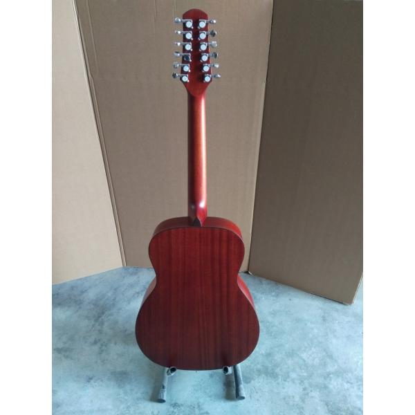 AAAA OM and Auditorium folk Guitars Orchestra 12 string OM all solid mahogany wood acoustic electric guitar
