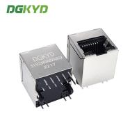 DGKYD511Q340AB2A8D2 180 degrés dans la ligne le filtre 10P8C du connecteur 2.5G de réseau connectent le port RJ45 simple