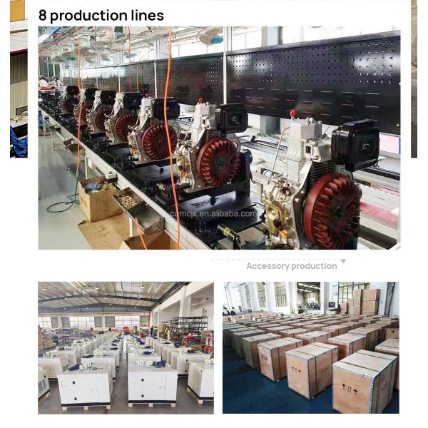 Powerful 10kw 15kw 20kva Silent Generators Soundproof Alternator with ATS Auto Start