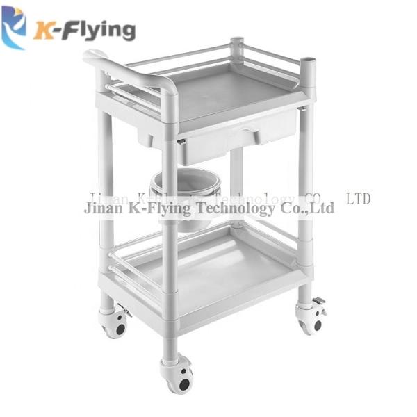 ISO 13485 Hospital Crash Cart , 90cm Medical Equipment Trolley
