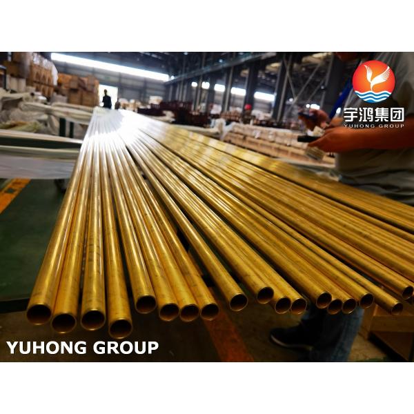 ASTM B111 C68700 Heat Exchanger SMLS Tube , for Heat Transfer