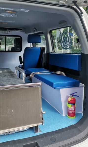 5.2m Medical Emergency Ambulance Gasoline 4×2 Rear Drive