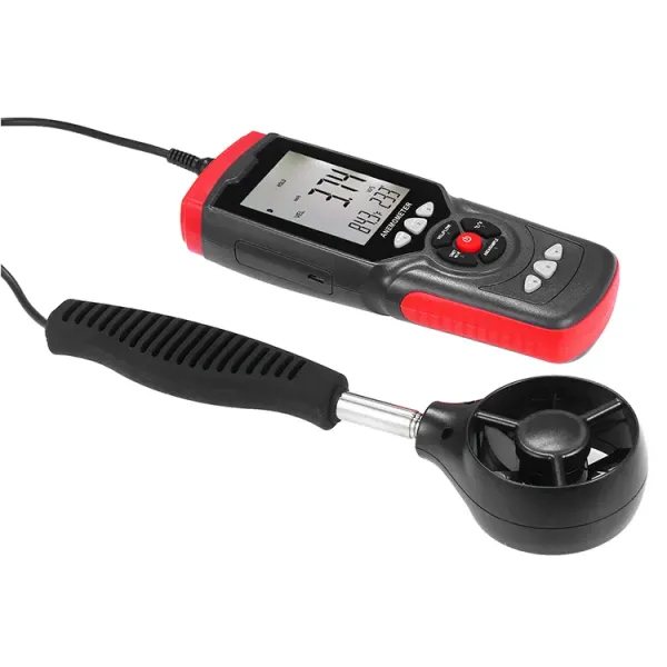 GT8907 Highly Sensitive Digital Anemometer Non Contact For Wind Speed Measurement