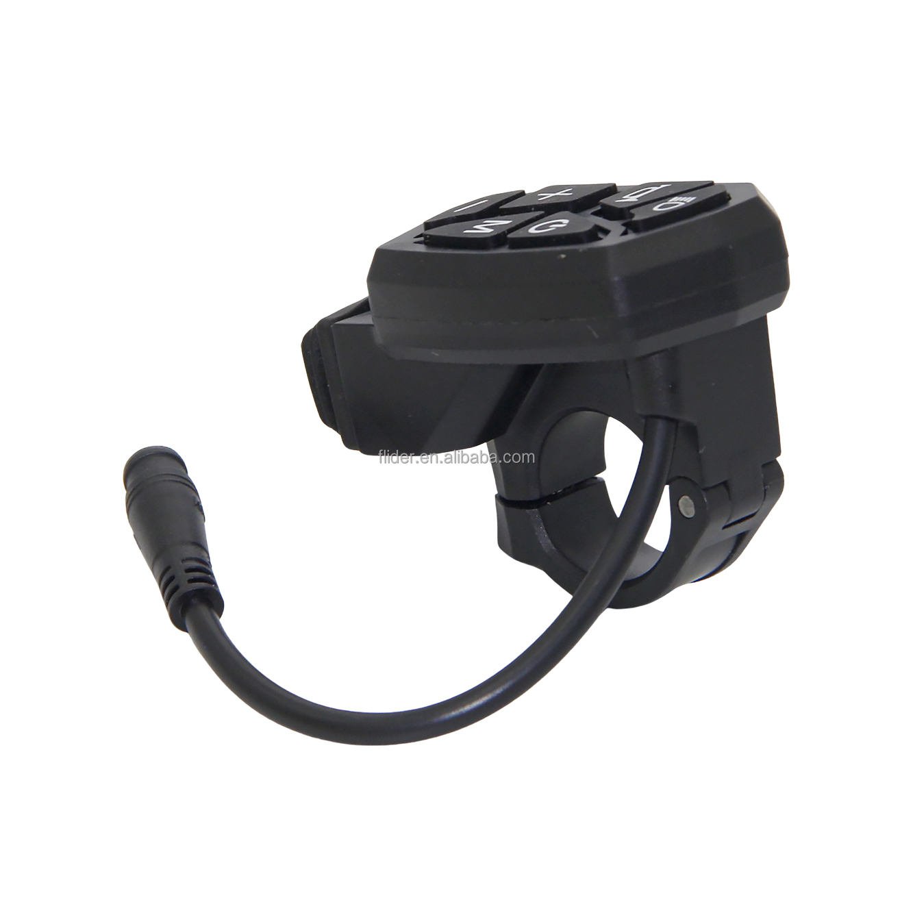 6 Pin Waterproof Scooter Control Button 48V Electric Scooter Switch for Headlight and Turn Signal