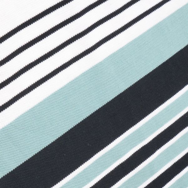 190cm Striped Cotton Pique Fabric: Yarn-Dyed Stretch for Modern Polos