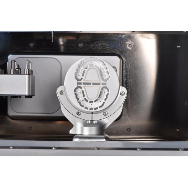 Burs de fraisage dentaire argenté Roland 500 dents Vie de service pour la cire PMMA de zirconia