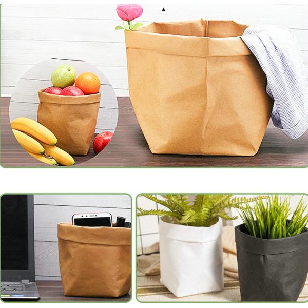 Eco descomponible - tela material los 0.55MM del papel lavable los 0.8MM para el bolso de la moda