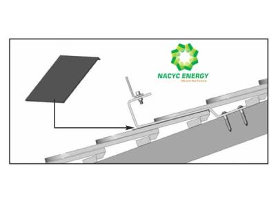 Sistemas residenciais da montagem do picovolt da prata/sistemas da montagem do telhado painel solar