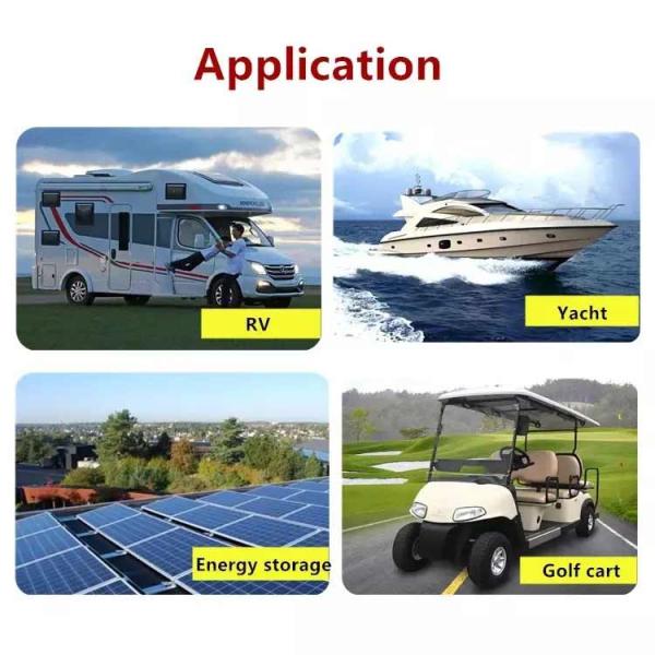 72V 45AH Campervan Lithium Battery For Auto RV Campingvans Golf Cart