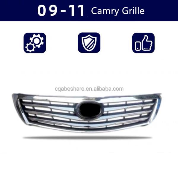 OEM Standard Size Plastic Front Grille for Camry 2010 2011 Durable and Sleek Design