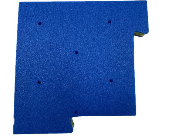 Reciclagem de grama artificial substrato de drenagem 30 mm 50 mm para segurança das crianças